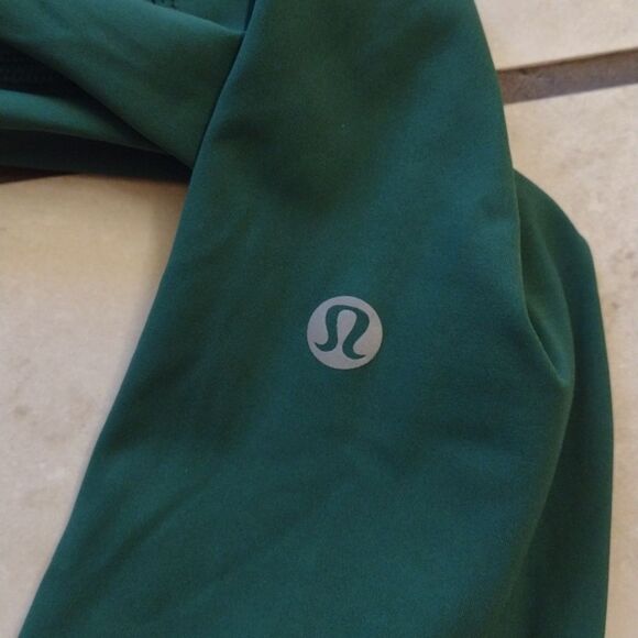 Lululemon Fast and Free Tight High Rise Everglade Green leggings pockets 0 - Picture 5 of 13